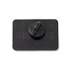 Rectangle with Word Aolly Brooch X-JEWB-M024-03B-B-2