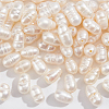  3 Strands Natural Cultured Freshwater Pearl Beads Strands PEAR-NB0002-25-1