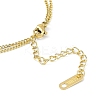 Ion Plating(IP) 304 Stainless Steel Double Layered Bracelets for Women BJEW-K254-18G-02-3