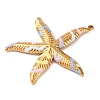 304 Stainless Steel Pendants STAS-Z168-01G-02-2