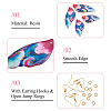 DIY Earring Making Kits DIY-TA0015-08-5