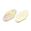 Rack Plating Alloy and Enamel Big Pendants ENAM-T021-29A-2