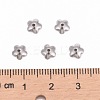 5-Petal Flower Smooth Surface 304 Stainless Steel Bead Caps STAS-R065-57-4
