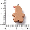 Christmas Opaque Resin Pendants LS-RESI-A049-05A-3