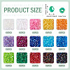 2250Pcs 15 Colors Bicone AB Color Plated Eco-Friendly Transparent Acrylic Beads TACR-TA0001-51-4