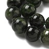 Natural Green Diopside Beads Strands G-K382-B01-03-4