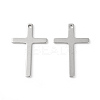 Tarnish Resistant 202 Stainless Steel Pendants LS-STAS-F192-061P-2