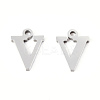 201 Stainless Steel Charms STAS-N091-176V-P-1