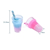 Imitation Juice Glass Pendants CRES-CJ0001-12-2