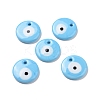 Handmade Lampwork Evil Eye Pendants LAMP-E106-02A-02-3
