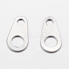 201 Stainless Steel Chain Tabs STAS-I097-035B-P-2