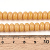 Opaque Solid Color Glass Beads Strands GLAA-ZX008-8mm-18Y-4