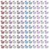 120Pcs 12 Colors Mini Resin Sequins Duck Home Display Decorations RESI-SZ0003-32-1