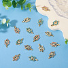 16Pcs Alloy Rhinestone Connector Charms ALRI-TA0001-39-4
