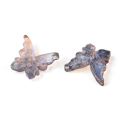 Baking Paint Glass Beads DGLA-T004-04A-1