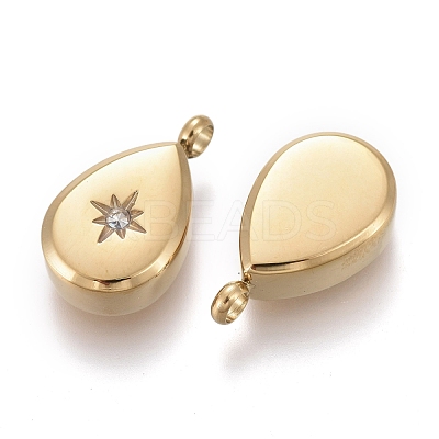 316 Surgical Stainless Steel Pendants STAS-I164-037G-1