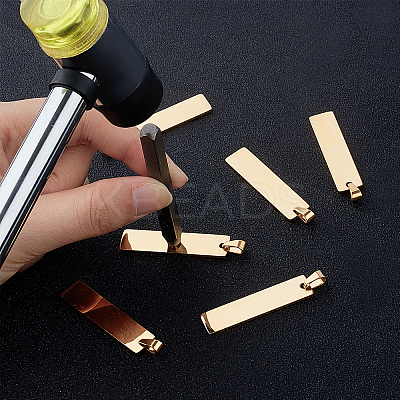 PVD Vacuum Plating 304 Stainless Steel Pendants STAS-PH0001-12G-1