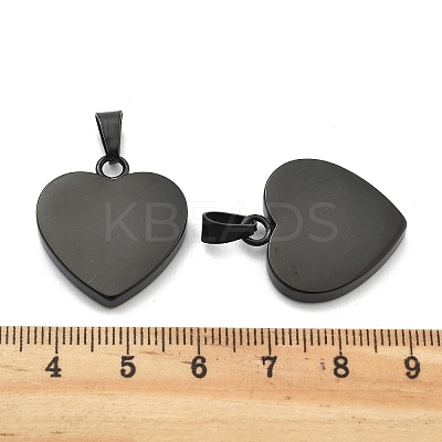 Ion Plating(IP) Fashionable 304 Stainless Steel Stamping Blank Tag Pendants STAS-J002B-01B-1