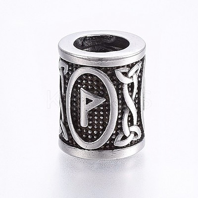 304 Stainless Steel Beads STAS-H460-01AS-9-1
