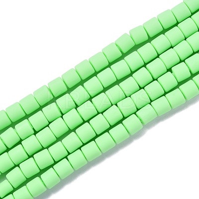 Handmade Polymer Clay Bead Strands CLAY-ZX006-01-61-1