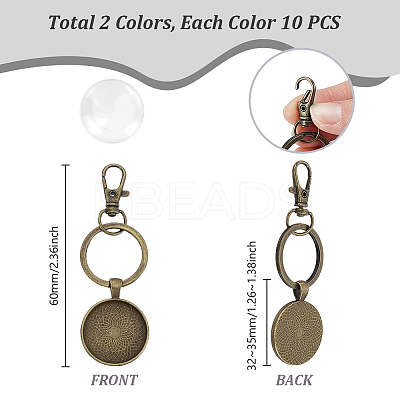 Alloy Pendant Keychian KEYC-GA00008-1