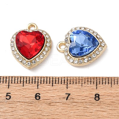 Alloy with Rhinestone Pendants FIND-Z111-08G-1