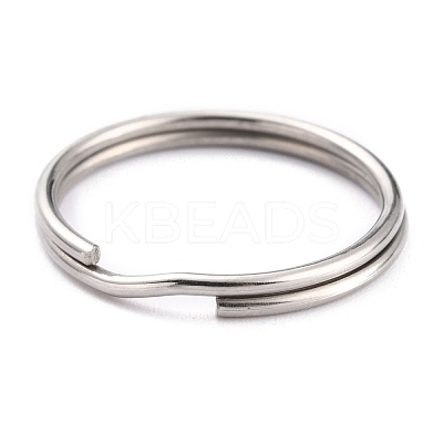Non-Tarnish 304 Stainless Steel Split Key Rings LS-STAS-H153-02P-1