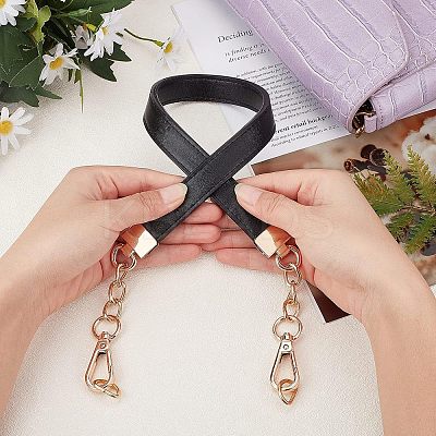 Imitation Leather Bag Handles FIND-WH0070-08D-1