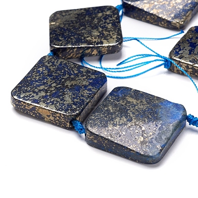 Natural Lapis Lazuli Beads Strands G-I194-32-1