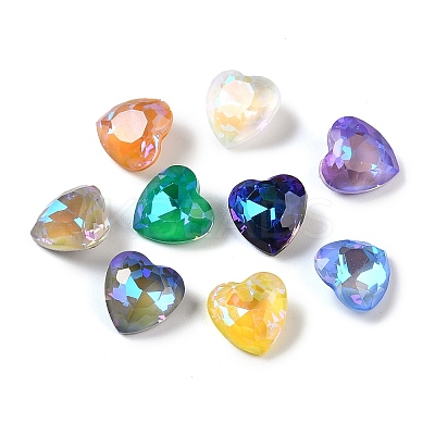 Glass Rhinestone Cabochons GLAA-K069-22A-1