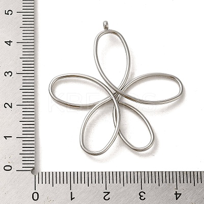 Non-Tarnish 304 Stainless Steel Pendants STAS-C085-02P-1