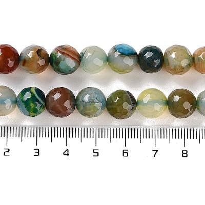 Natural Agate Beads Strands G-M437-B01-01C-1
