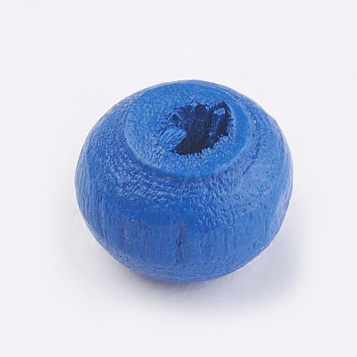 Natural Wood Beads WOOD-Q030-45-1