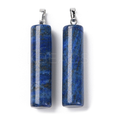 Natural Lapis Lazuli Dyed Pendants G-E603-02P-02-1