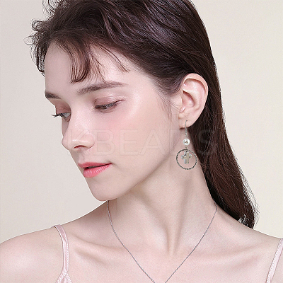 200Pcs 316 Surgical Stainless Steel Earring Hooks STAS-BBC0006-22-1