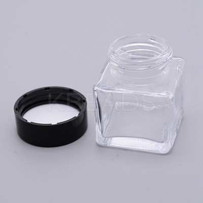 Glass Fountain Pen Ink Bottle AJEW-WH0188-33-1