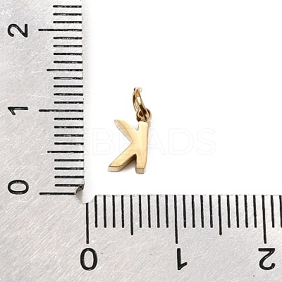 304 Stainless Steel Charms SA-CBABF3F-01G-K-1