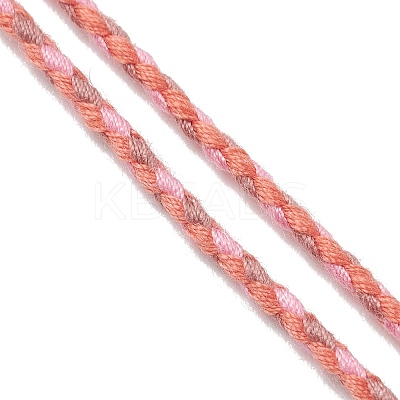 Macrame Cotton Cord Slider Bracelet Making AJEW-JB01536-01-1