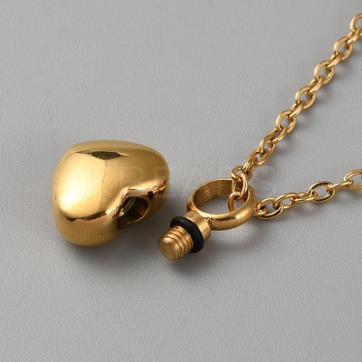 304 Stainless Steel Urn Ashes Necklaces NJEW-WH20001-03G-1
