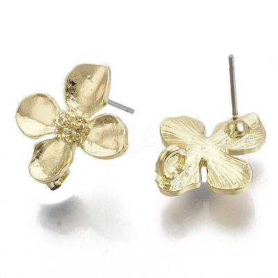 Alloy Stud Earring Findings PALLOY-N150-56-1