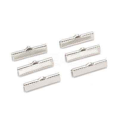 Iron Ribbon Crimp Ends E182Y-1