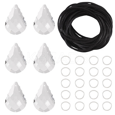 DIY Necklace Makings Kits GLAA-TA0004-39B-1