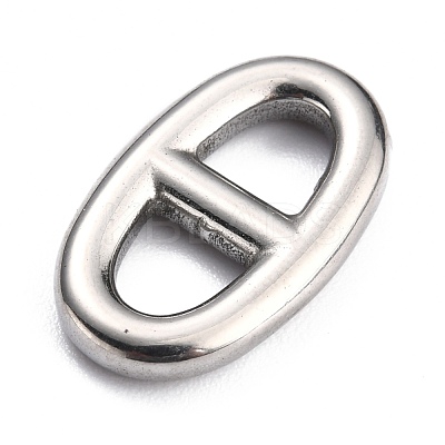 Non-Tarnish 304 Stainless Steel Connector Charms X-STAS-H140-04P-1