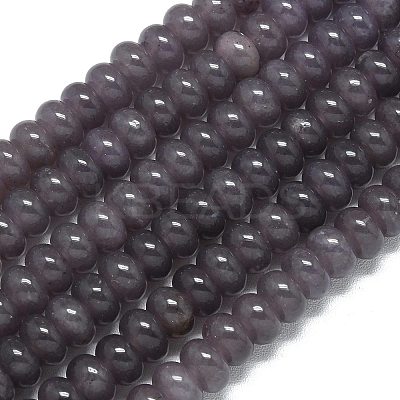 Natural Malaysia Jade Beads Strands G-B165-G01-5x8mm-17-1