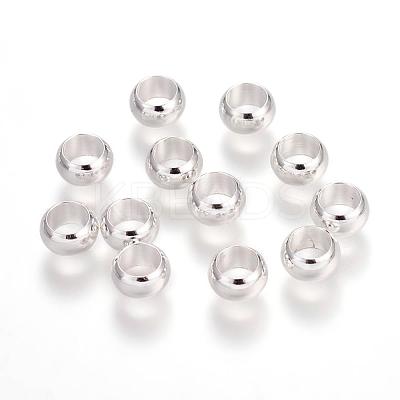 Brass European Beads OPDL-M001-01S-1