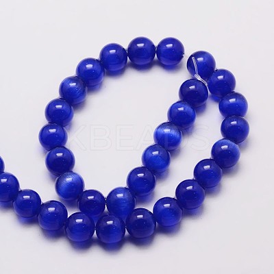 Cat Eye Beads Strands CE-M011-10mm-03-1