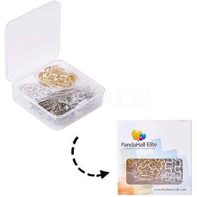 Tibetan Style Alloy Linking Rings TIBE-PH0004-89-1