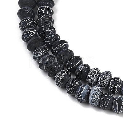 Natural Weathered Agate Beads Strands G-NH0047-A01-01-1