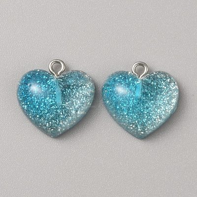 Transparent Resin Pendants CRES-TAC0010-05C-1