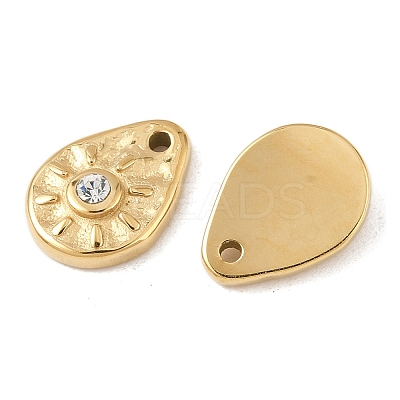 304 Stainless Steel Charms STAS-L022-543G-1
